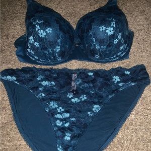 Victoria’s Secret bra and panty set.  38d and XL.  Body by Victoria
